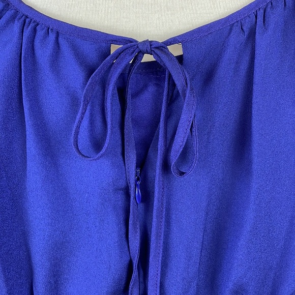 NWT Forever 21 Blue Jumpsuit/Romper w/Deep Front Pockets - Size Small - Picture 9 of 15